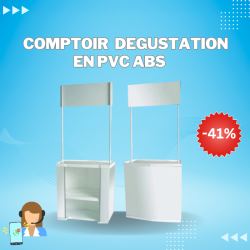 COMPTOIR DEGUSTATION PVC ABS PRO 01