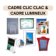 CADRES & AFFICHAGE LUMINEUX