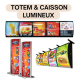 TOTEM & CAISSON LUMINEUX