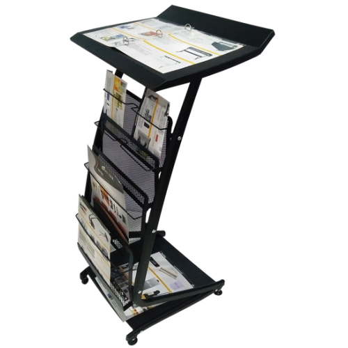 PRESENTOIR CATALOGUE AVEC PUPITRE-LUTRIN