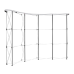POP UP 3X4 PARAPLUIE MAGNETIQUE COURBÉ