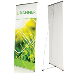 L BANNER 85X200CM SIMPLE FACE