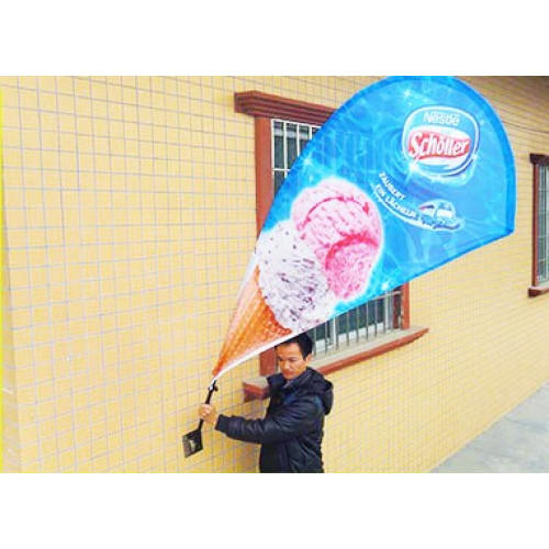 FLYING BANNER SUPPORT MURAL