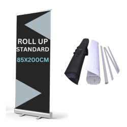 ROLL UP 85X200CM STANDARD EN ALUMINIUM